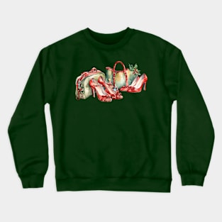 Christmsas Shoes Crewneck Sweatshirt